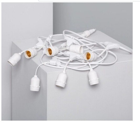 VENTAS-DE-guirnalda-de-luces-Cable-Blanco-con-Ampolletas-Led-Blancas-