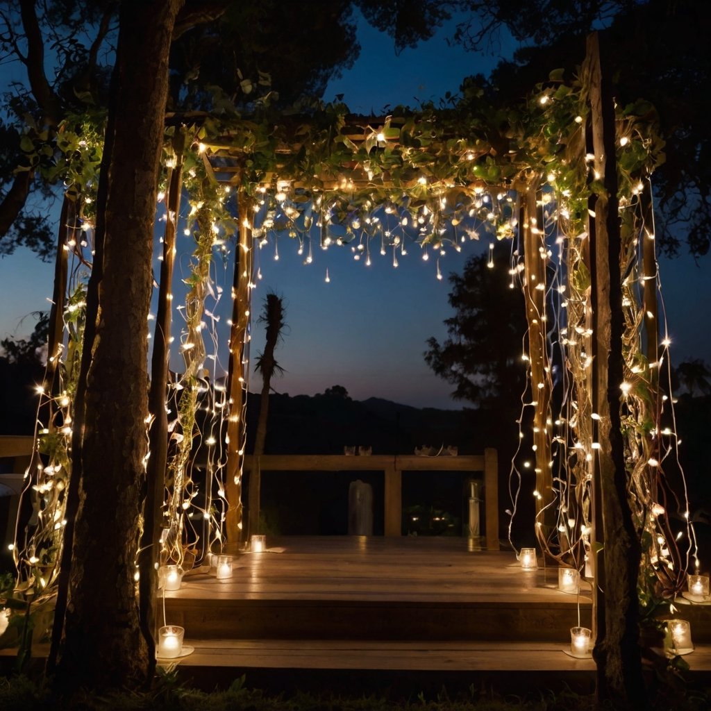 luces decorativa para terrazas fiestas eventos