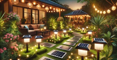 focos solares para jardín Importadora de Iluminacion y Electronica