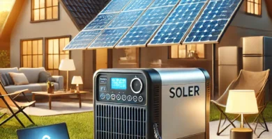 Generador Electrico Solar Portatil Importadora de Iluminacion y Electronica