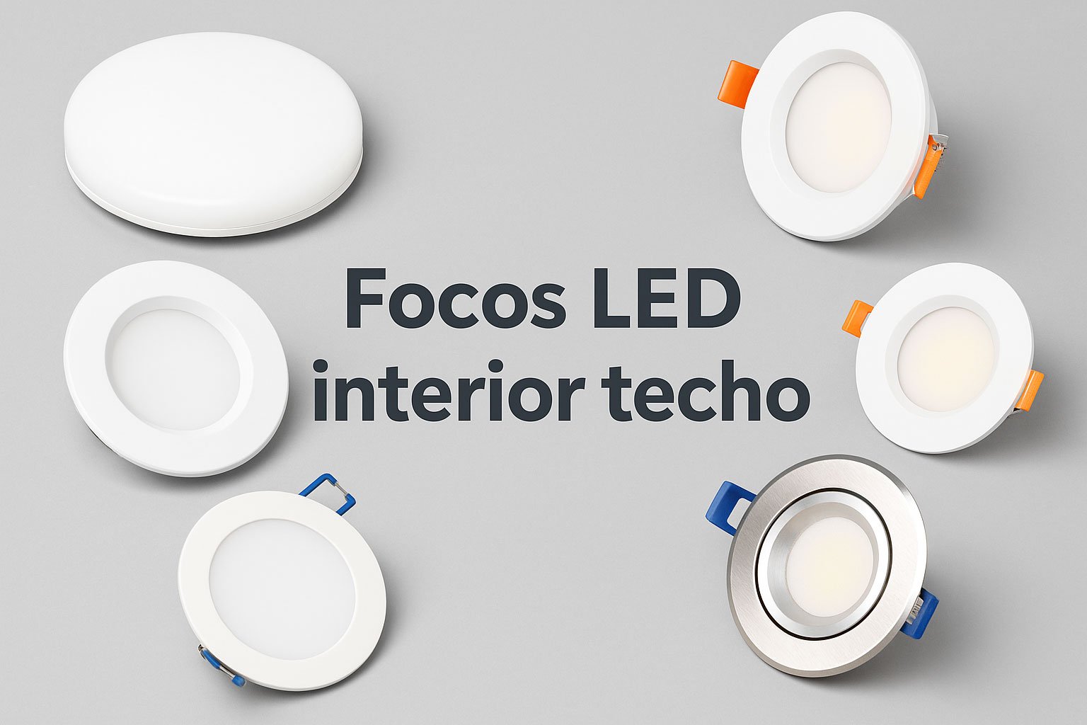 Focos LED interior techo Focos LED interior techo