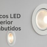 Focos LED empotrables ideales para techos interiores de casas y oficinas