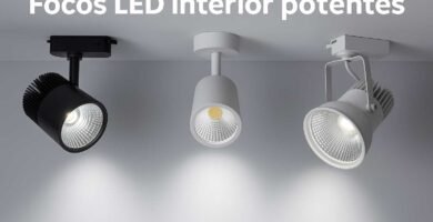 Focos LED interior potentes Foco LED interior de alta potencia ideal para iluminación en casas, oficinas y locales comerciales