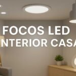 Instalación de focos LED embutidos en techo para interiores de casa