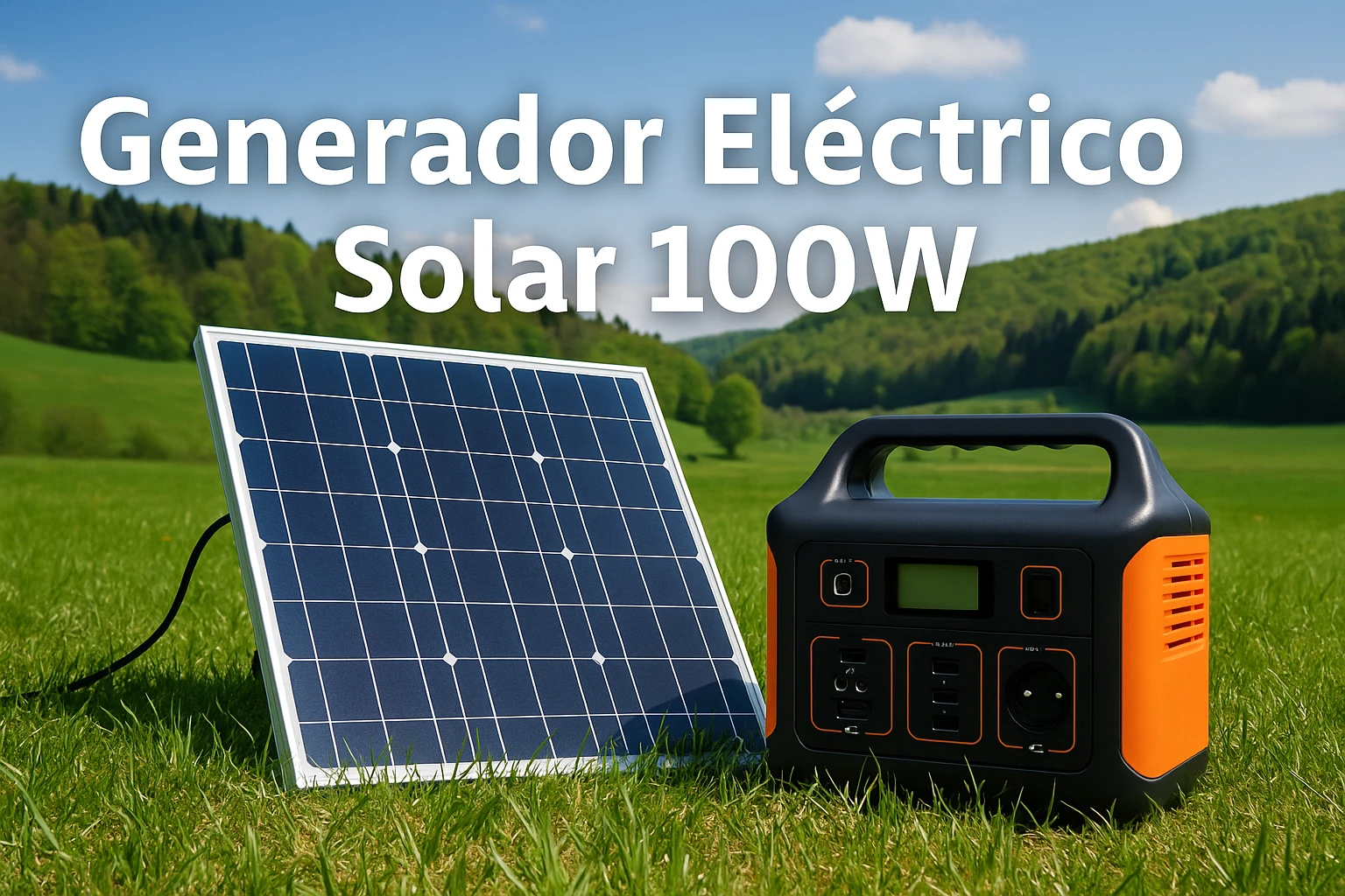 Generador Electrico solar 220v 100w Generador Electrico solar 220v 100w