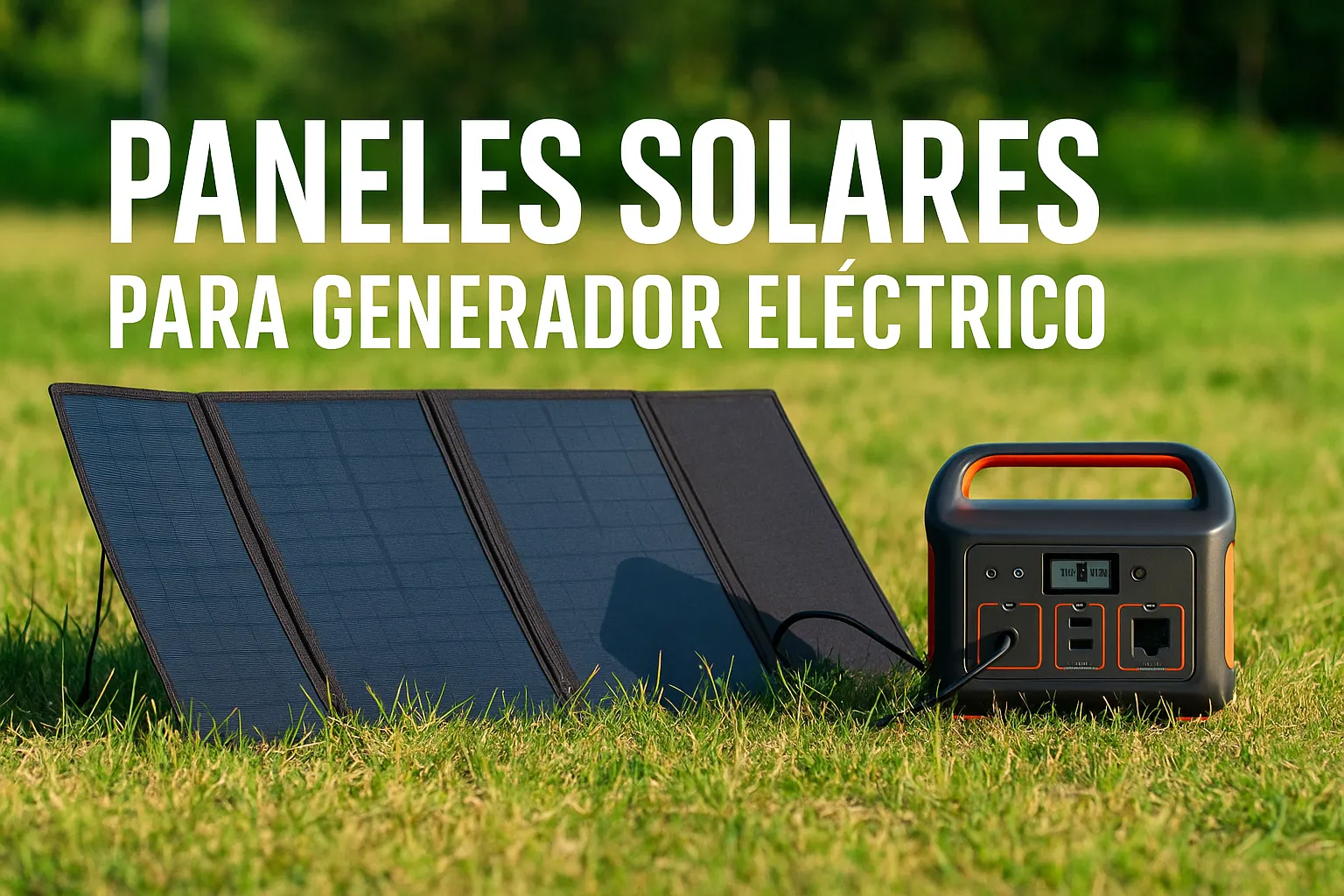 Paneles Solares para Generador Electrico Paneles Solares para Generador Electrico